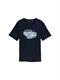 T-Shirt mit Print sky captain blue