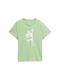 T-Shirt mit Print true green