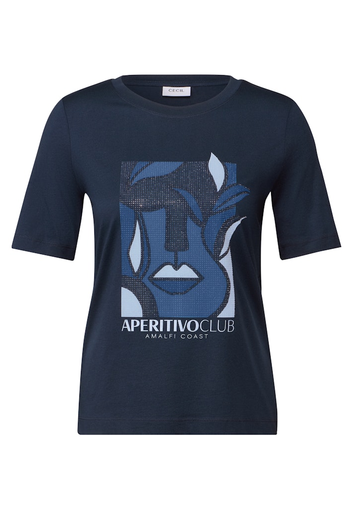 Cecil Print-Shirt, im soften Baumwoll-Mix günstig online kaufen