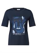 T-Shirt mit Print urban navy blue