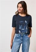 T-Shirt mit Print urban navy blue