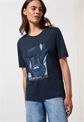 T-Shirt mit Print urban navy blue