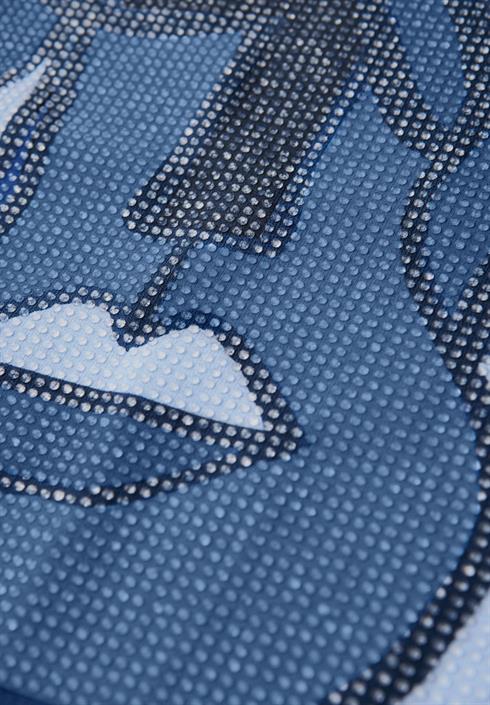 t-shirt-mit-print-urban-navy-blue