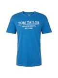 T-Shirt mit Print vallarta blue