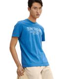 T-Shirt mit Print vallarta blue