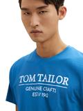 T-Shirt mit Print vallarta blue
