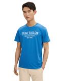 T-Shirt mit Print vallarta blue