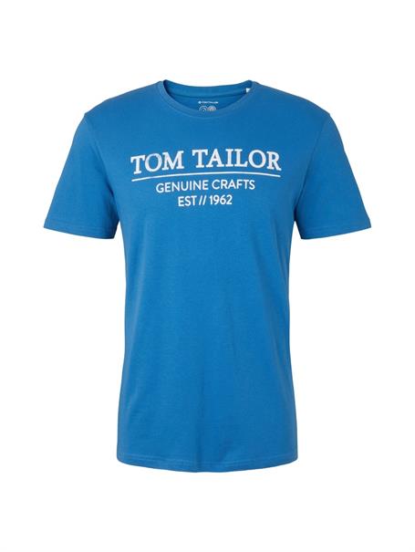 T-Shirt mit Print vallarta blue