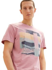 T-Shirt mit Print velvet rose