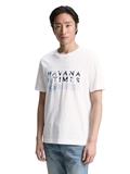 T-Shirt mit Print white