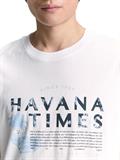 T-Shirt mit Print white