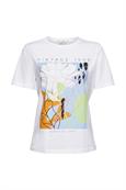 T-Shirt mit Print white