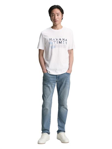 T-Shirt mit Print white