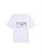 T-Shirt mit Print white