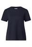 T-Shirt mit Puffärmeln dark void blue