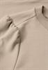 T-Shirt mit Puffärmeln sandshell beige