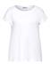 T-Shirt mit Raffung white