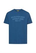 T-Shirt mit reflektierenden Details indigo blue