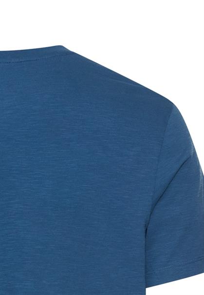 T-Shirt mit reflektierenden Details indigo blue