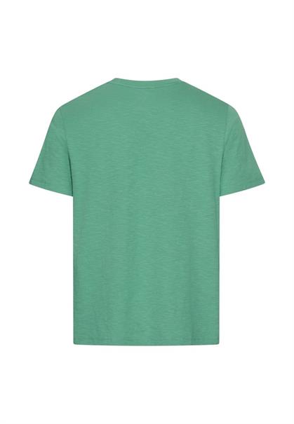 T-Shirt mit reflektierenden Details lagoon green