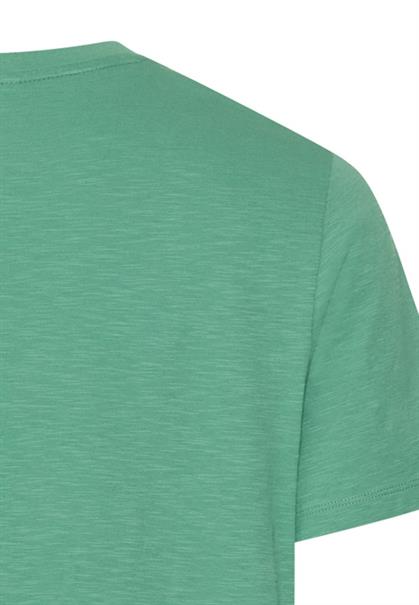 T-Shirt mit reflektierenden Details lagoon green