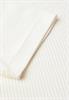 T-Shirt mit Rippstruktur off white