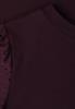 T-Shirt mit Rundhals und Spitzenärmeln very berry