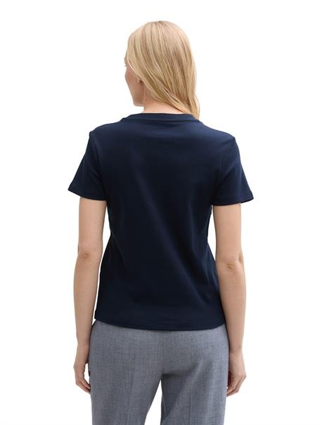 T-Shirt mit Rundhalsausschnitt sky captain blue