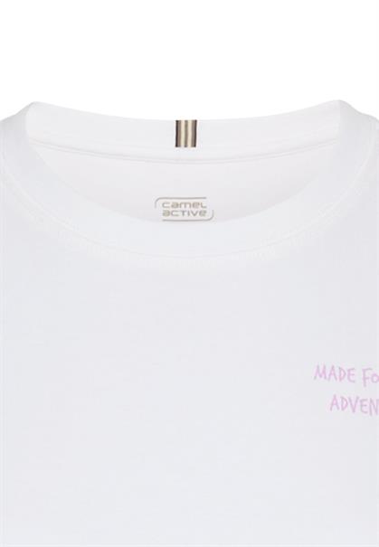 T-Shirt mit Rückenprint placement nature