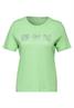 T-Shirt mit Schimmer Print matcha lime