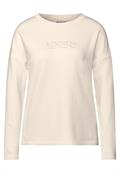 T-Shirt mit Schriftzug lucid white
