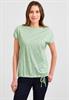 T-Shirt mit Smock Schultern fresh salvia green