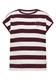 T-Shirt mit Streifen und Printdetail sweet grape red