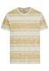 T-Shirt mit Streifenmuster aus Baumwolle sunflower
