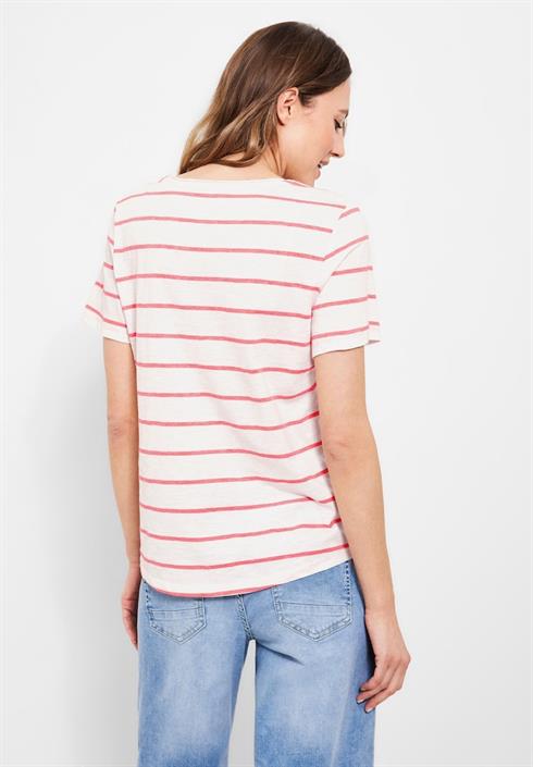 t-shirt-mit-streifenmuster-bright-coral