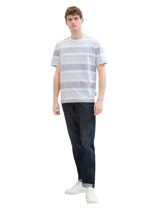 t-shirt-mit-streifenmuster-navy-grey-mint-block-stripe