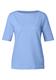 T-Shirt mit Struktur serenity blue