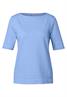 T-Shirt mit Struktur serenity blue