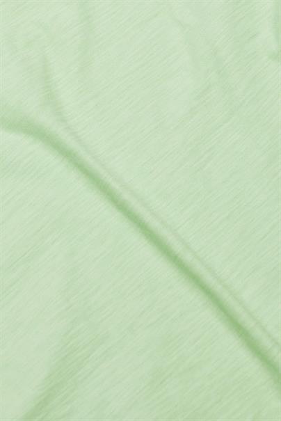 T-Shirt mit V-Ausschnitt und Slub-Struktur light green