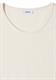 T-Shirt mit Waffel-Struktur vanilla white