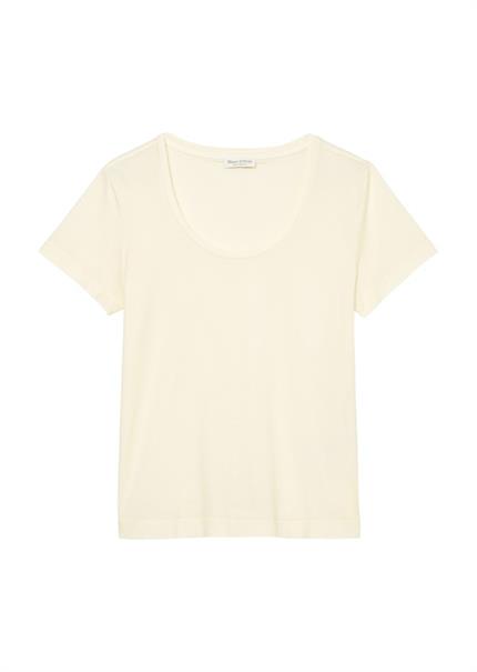 T-Shirt mit weitem Ausschnitt summer hemp