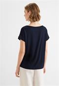 T-Shirt mit Wording deep blue