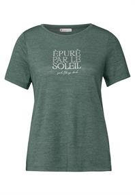 T-Shirt mit Wording garden green