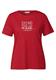 T-Shirt mit Wording glory red