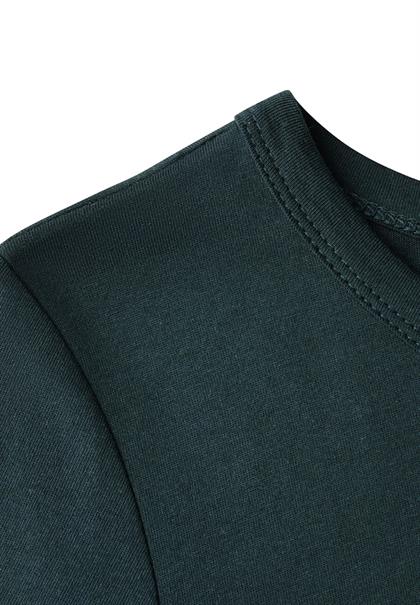 T-Shirt mit Wording hunter green