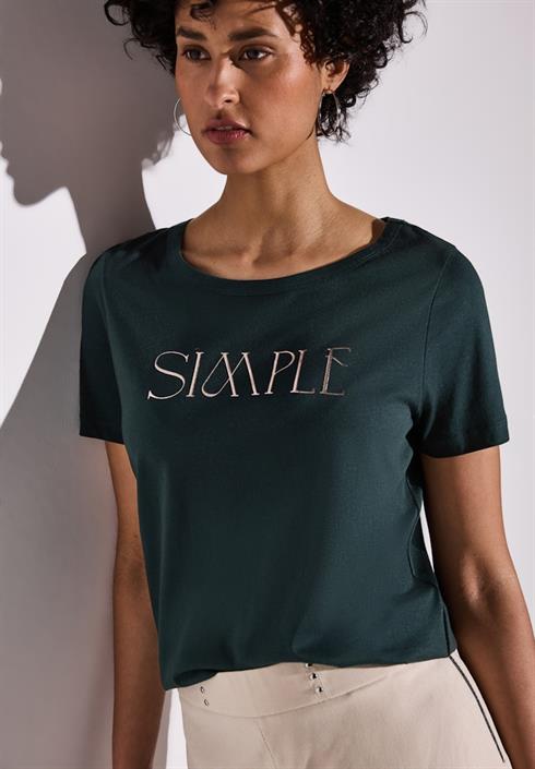 t-shirt-mit-wording-hunter-green