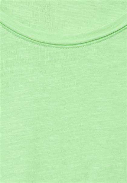 T-Shirt mit Wording matcha lime