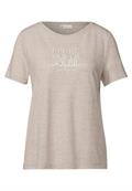 T-Shirt mit Wording moonstone sand