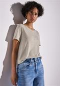 T-Shirt mit Wording moonstone sand