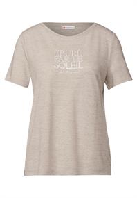 T-Shirt mit Wording moonstone sand
